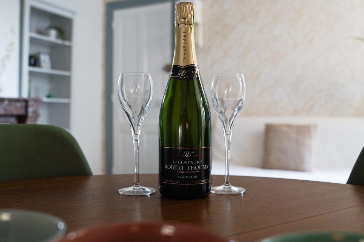 Apartmán The Sweetness Of Champagne, Hyper-Centre Remeš Exteriér fotografie